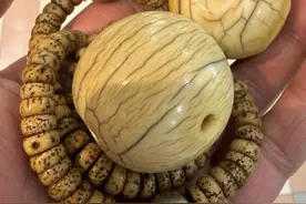 偷看下别人盘玩二十年的猛犸象牙变啥样？太漂亮了图片