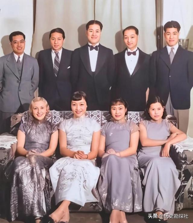 这就是戴笠胡蝶的真实样貌，一个狠一个美，货真价实的罕见照片