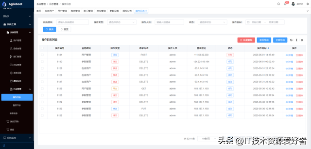【推荐】一套基于 SpringBoot + Vue3 前后端分离的全栈快速开发平台
