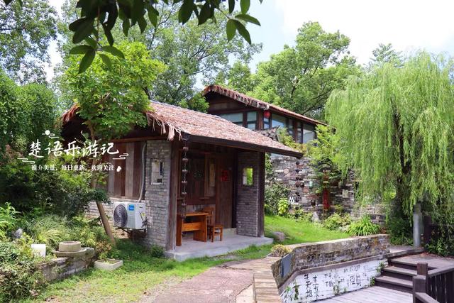 浙江宁波城西的休闲胜地，被誉为禅意宝地，绿墙与荷花独特又美丽