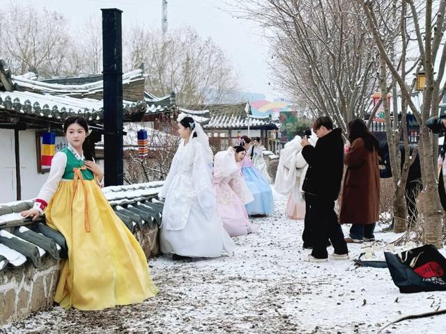 来延吉当一天在逃公主！冰雪民俗园太出片了