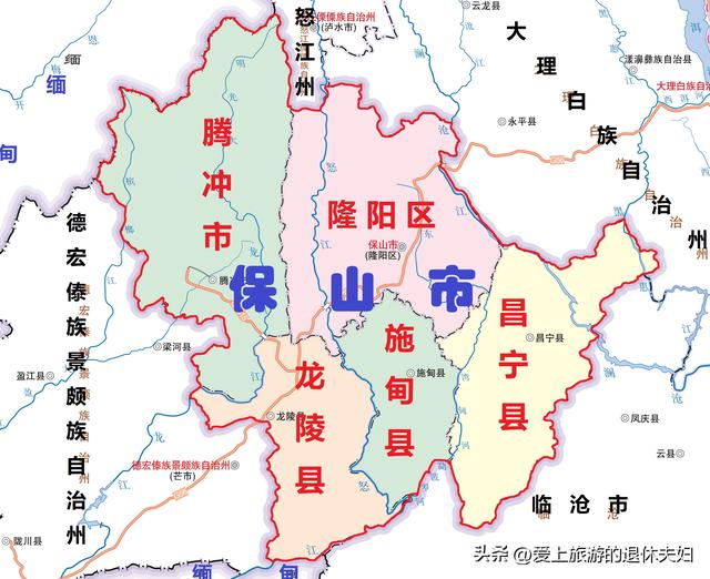 云南保山市：腾冲是它的代管县级市，市府所在的隆阳区也值得游玩
