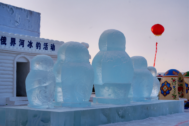 内蒙古冰雪英雄会额尔古纳冰雪欢乐季第三届中俄界河冰钓活动，冰雪盛宴启幕图集