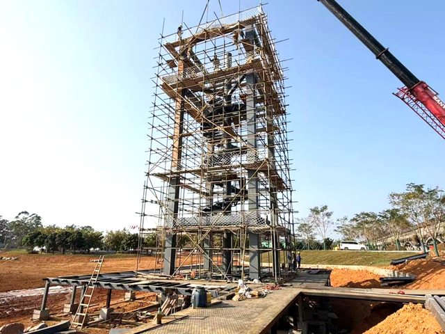 新景观展露雏形！罗定长岗坡民心湖工程建设稳步推进