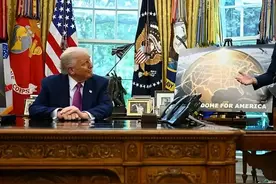 特朗普“金穹”全球反导系统不靠谱，但破坏战略平衡，逼中国竞赛图片