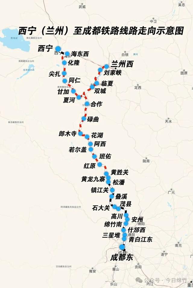 这条途经绵竹的铁路，进度条再次刷新！