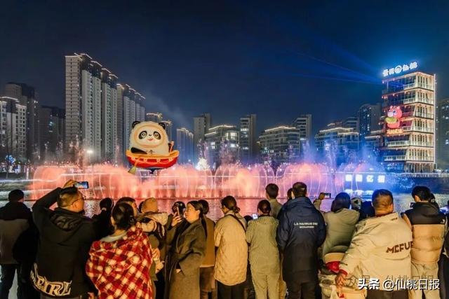 星河璀璨！来仙桃，游新春灯会！