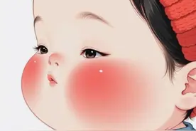 可爱头像来啦：胖嘟嘟的小脸蛋图片