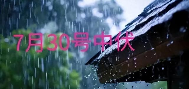 “雨打中伏头，遍地起坟头”，30号中伏下雨有何说法？