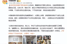 多所高校明确硕士研究生不提供宿舍图片