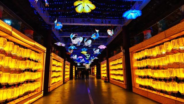 桂林：首届非遗千灯游园，光影艺术璀璨盛宴！