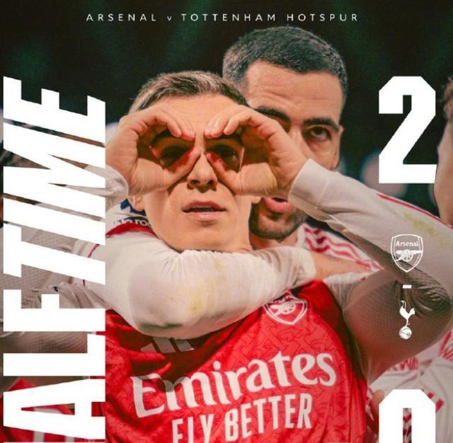 阿森纳4-1，维拉2-1，英超最新积分榜出炉，枪手北伦敦德比大胜