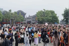 “五一”假期，岳阳开启“人从众”模式图片