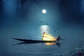 满船清梦压星河一唐温如《题龙阳县青草湖》赏析图片