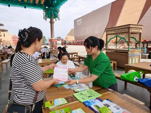 【甘肃反邪】敦煌市：创新反邪教宣传模式 点亮景区文化新体验