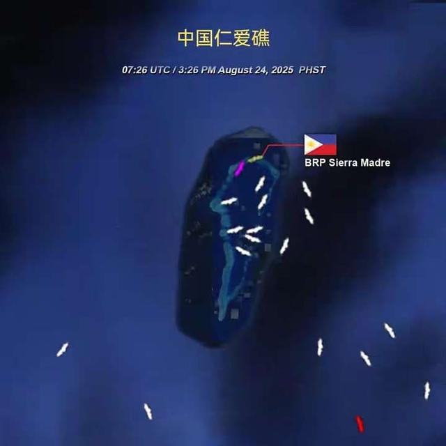 清场在即？我国已有拖船到达仁爱礁海域，菲军舰坐滩生涯或将告终