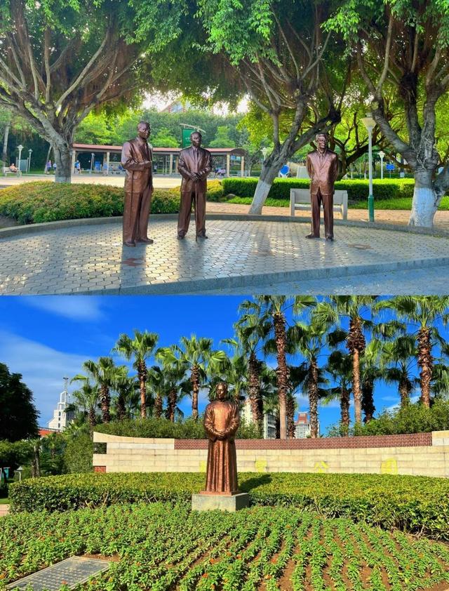 厦门敬贤公园，纪念陈敬贤而建的一座休闲公园，陈嘉庚先生的胞弟