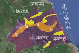 江苏北部平原地下有6条"大山脉"，它们都在哪些城市下面?图片