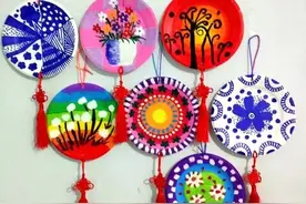 颜值逆天，纸盘画这样画，让孩子一眼就爱上！赶快收藏！图片