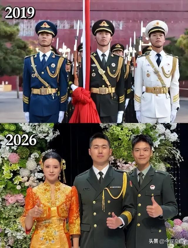 最帅升旗手张自轩大婚不到24小时，荒唐一幕出现	，新娘受无妄之灾