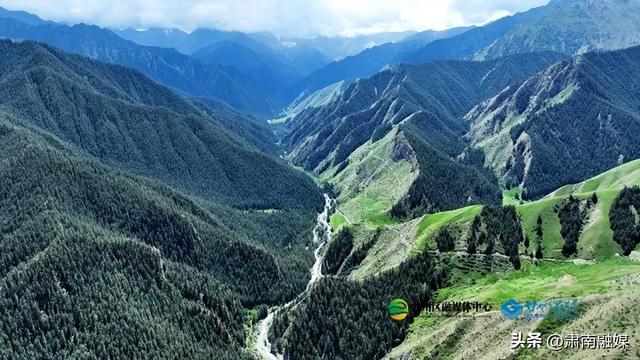 肃南：盛夏祁连山风光旖旎