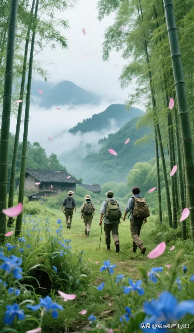 竹林深处，徒步探秘，遇见自然之美！