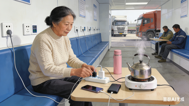 退休自驾用水用电洗澡全免费！司机之家这宝藏地你必须知道！