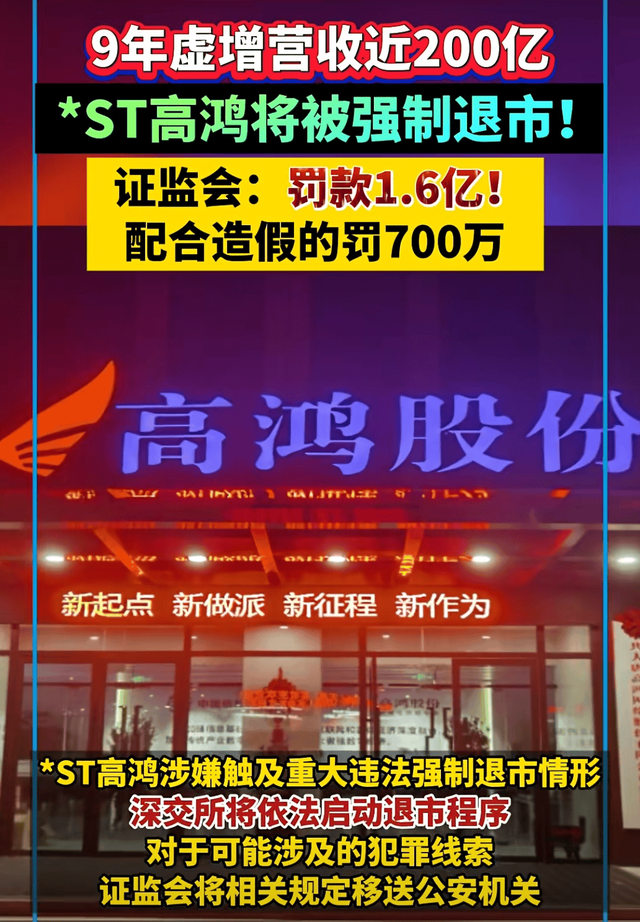 全烂透了！9个董监高无一清白，强制清退！知名央企22年造假198亿