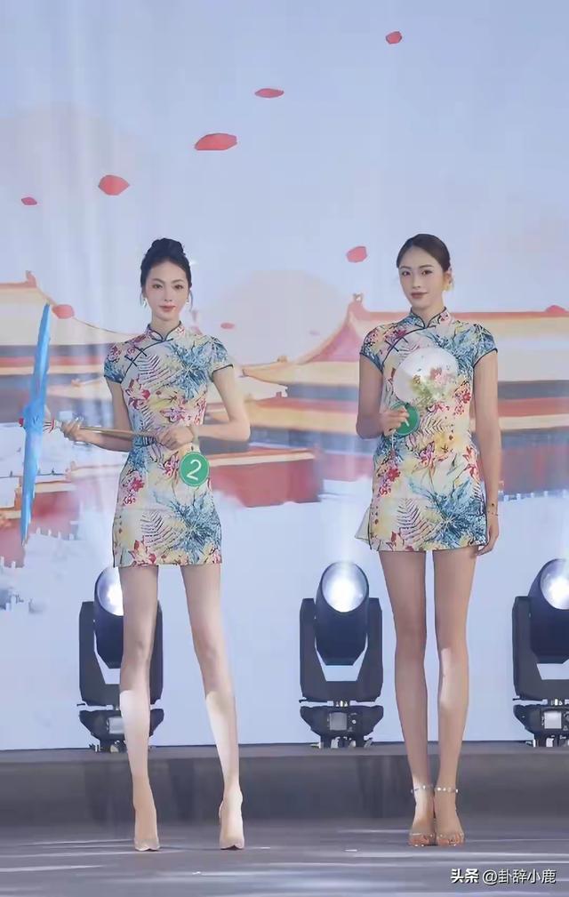 2025世界旅游小姐广东冠军彭佑恩，腿又细又长，身材比例堪称完美