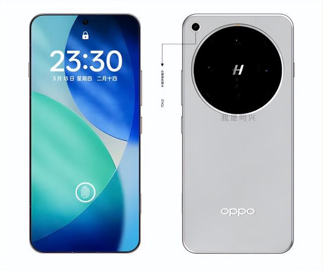 OPPO超大杯旗舰曝光：6.8x直屏+2亿主摄+双潜望，或明年3月发布