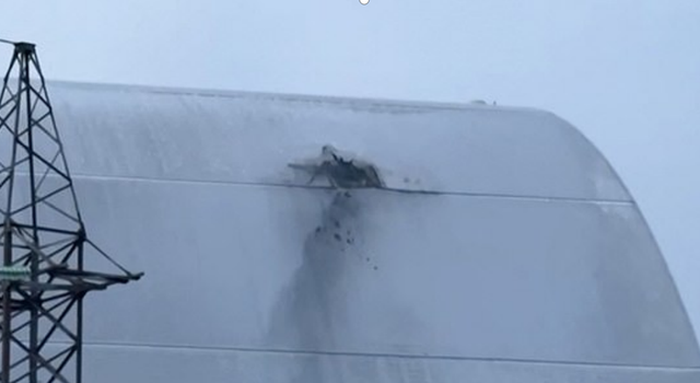 切尔诺贝利核电站辐射防护罩有坍塌风险，被指已丧失主要安全功能