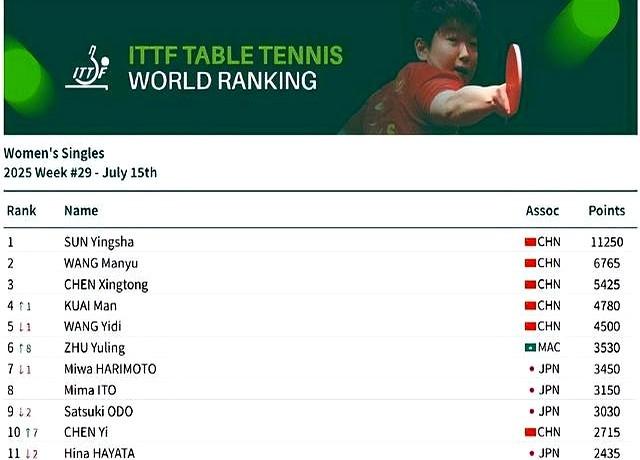 国乒大合照！暴露真实地位，王楚钦、王曼昱靠边站，C位实至名归