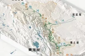 中国甘肃：“河西引水”工程！图片