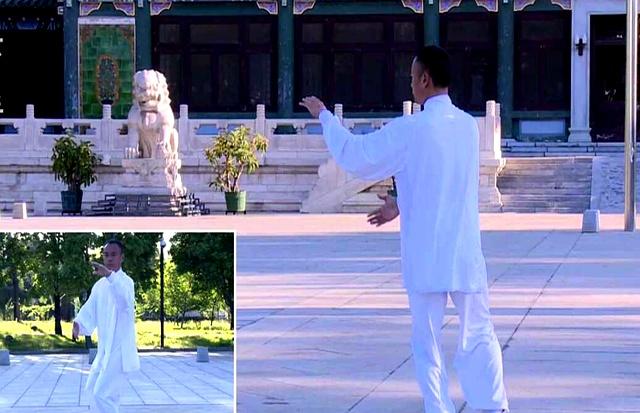 真好笑！独练太极拳，有时候练着练着，有的招式就跳过去了