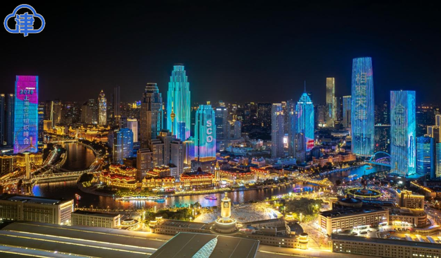 天津最新夜景！大片来了！
