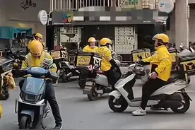 广州新规：外卖骑手一周违法三次全行业停单，最高时速25码图片