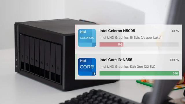 威联通2025新品Qu805首测：8盘位 + N355 + 16GB，性能与性价比全有了
