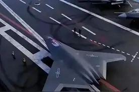 不止歼-50，歼-36也要上舰？港媒：成飞正进行六代机模拟上舰测试图片