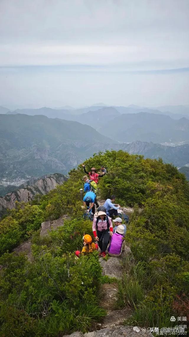 雁荡山百岗尖显胜门穿越,这条风光绝美的经典徒步线路你可去过