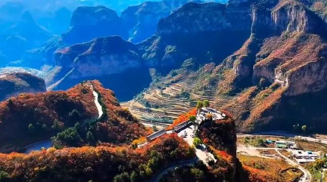 深秋的平山，红了！
