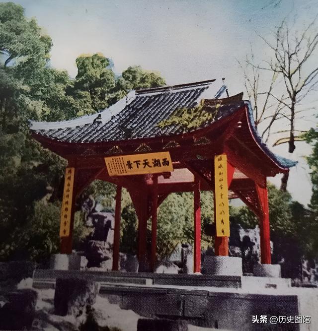 50年代杭州，居然是这个样子的！西湖没什么游客，黄龙洞太神秘