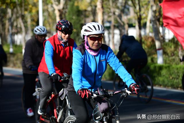 信都区总工会：七里河绿道上的骑行狂欢