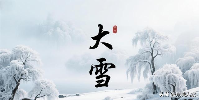 大雪——冬季第三个节气