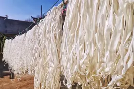【地方食闻】山东青岛“粉条村”远近闻名图片
