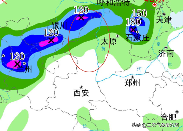 陕西省！明天8月4号，新一轮降雨中心已定，大雨暴雨分布如下！