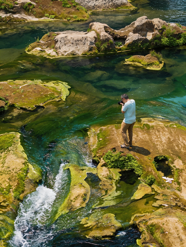 拒绝“只可远观”！4月的关岭冰臼，藏着贵州最让人想亲近的绿水