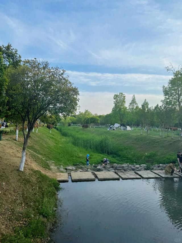这是我认为南京最松弛的公园，被誉为“小瑞士”，吸氧遛娃能玩水