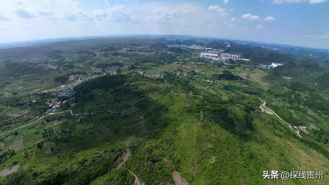 环城贵阳花溪苗王坡越野大环线之青岩段达夯翁拢“冈仁波齐”风景
