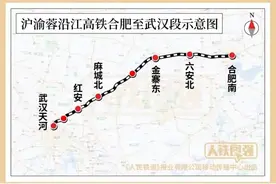沪渝蓉沿江高铁合肥至武汉段开建，工期4.5年图片
