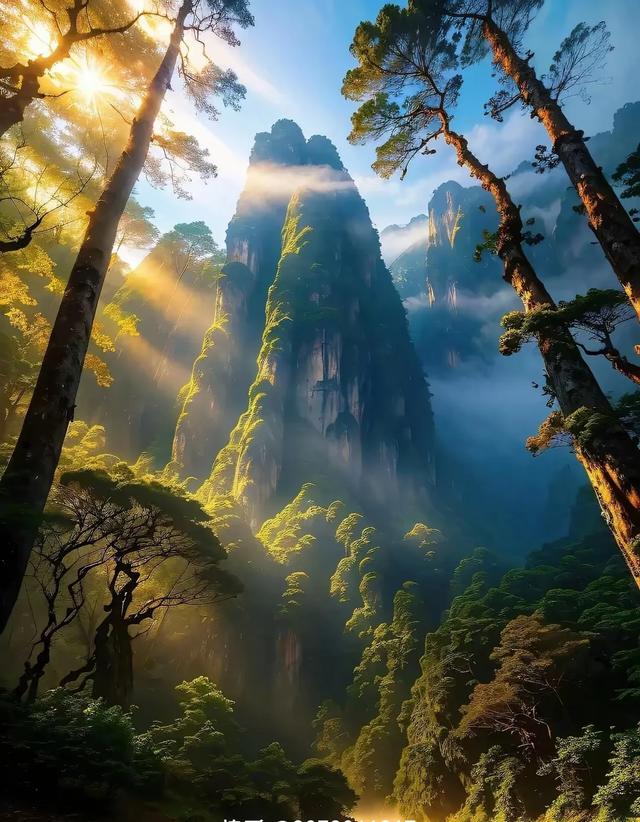 大自然的景色宜人，美景如画，真是赏心悦目，美不胜收！